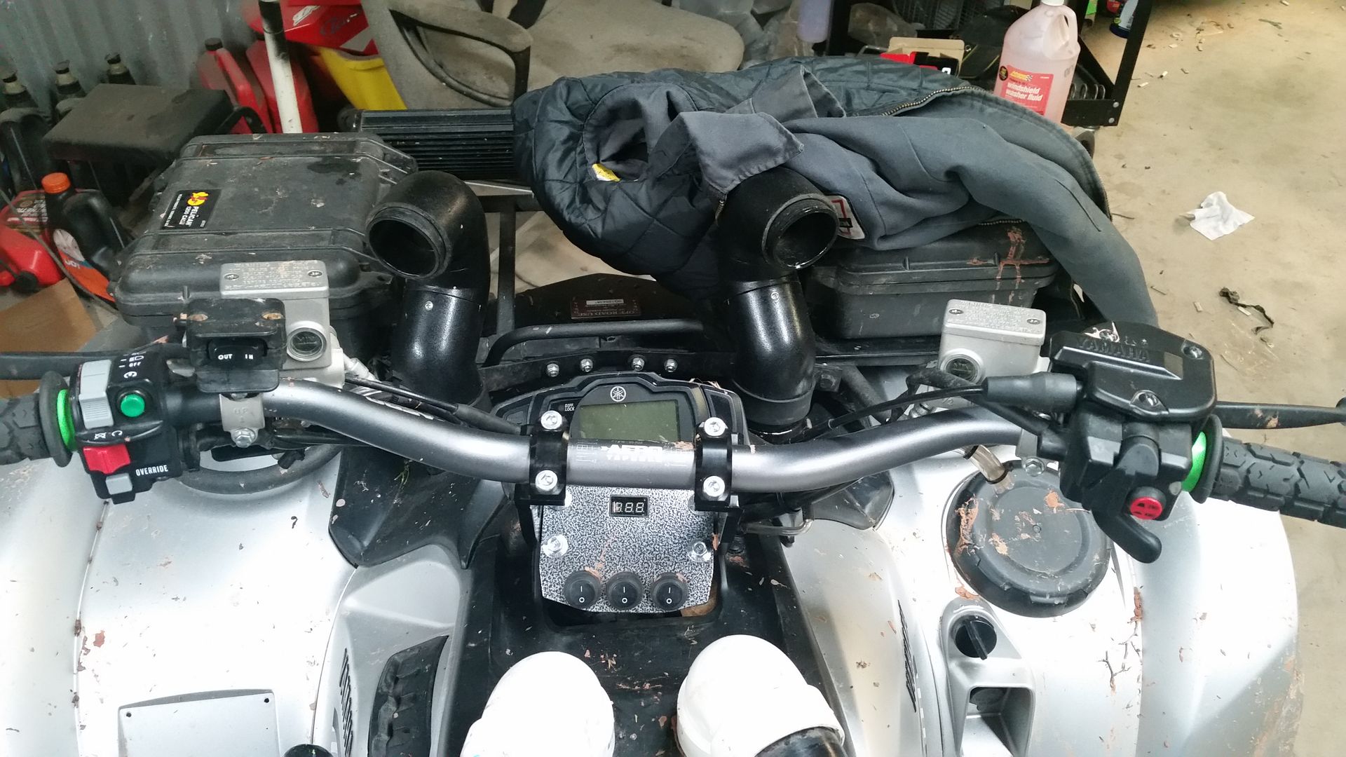 Exhaust tip & spark arrester Yamaha Grizzly ATV Forum