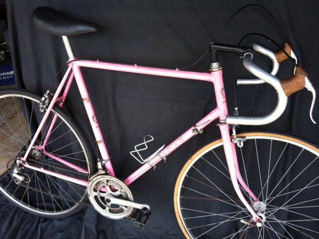 pink bike parts