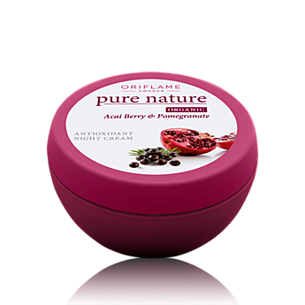 21574_Pure Nature Organic Açai & Pomegranate Antioxidant Night Cream 21574_Pure Nature Organic Açai & Pomegranate Antioxidant Night Cream