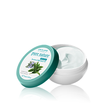23675_Pure Nature Organic Tea Tree and Rosemary Oil Purifying Face Cream 23675_Pure Nature Organic Tea Tree and Rosemary Oil Purifying Face Cream