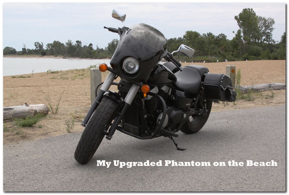 Honda shadow phantom freeway bars #5