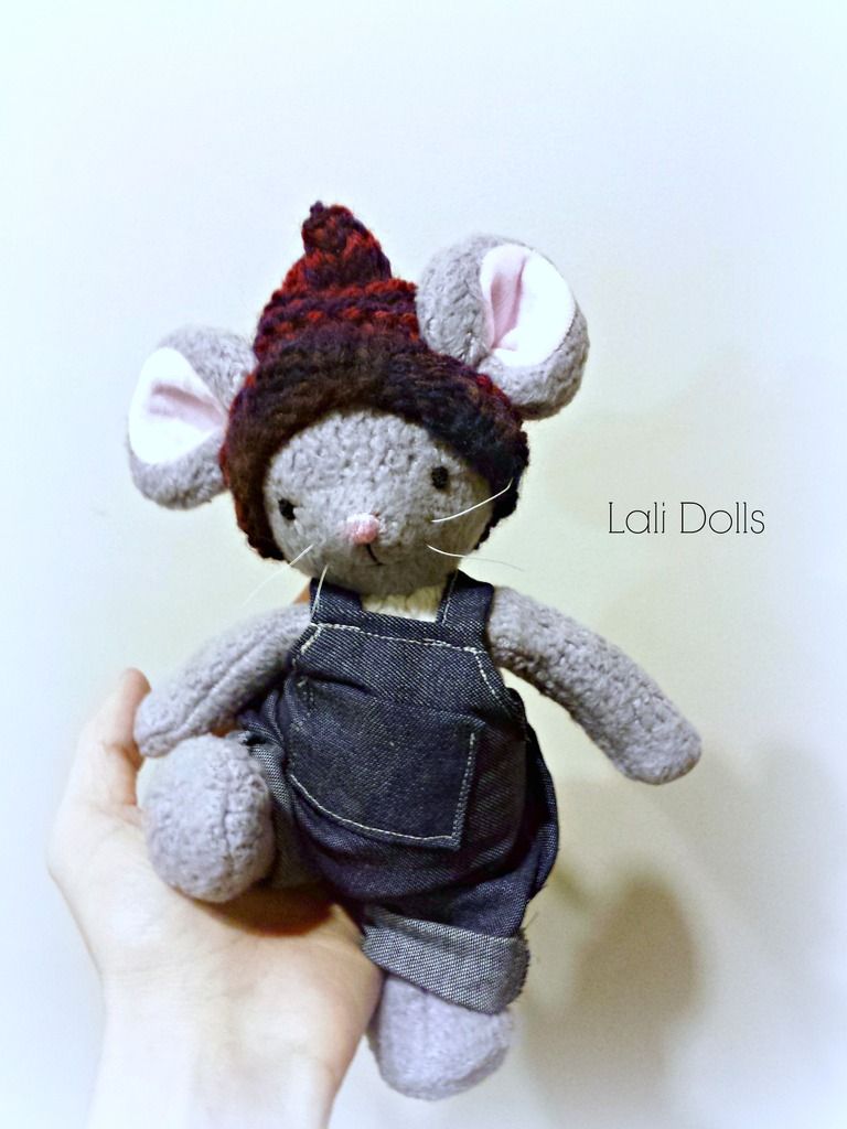 Reese 8" Mouse doll Reese 8" Mouse doll