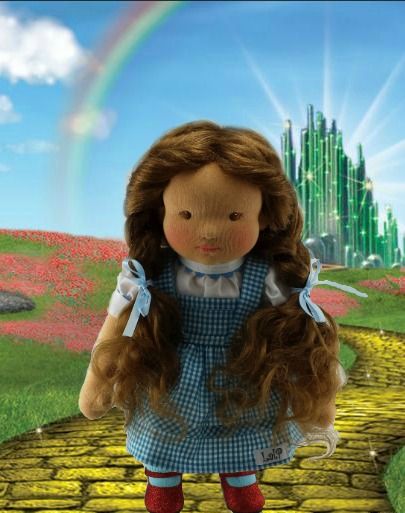 Dorothy Wizard of Oz theme doll