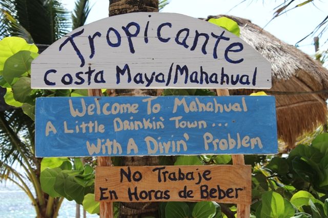 Segundo Dia: Paseo por Mahahual y Snorkel en el Arrecife Local. - Mahahual-Banco Chinchorro-Bacalar para recordar... (18)