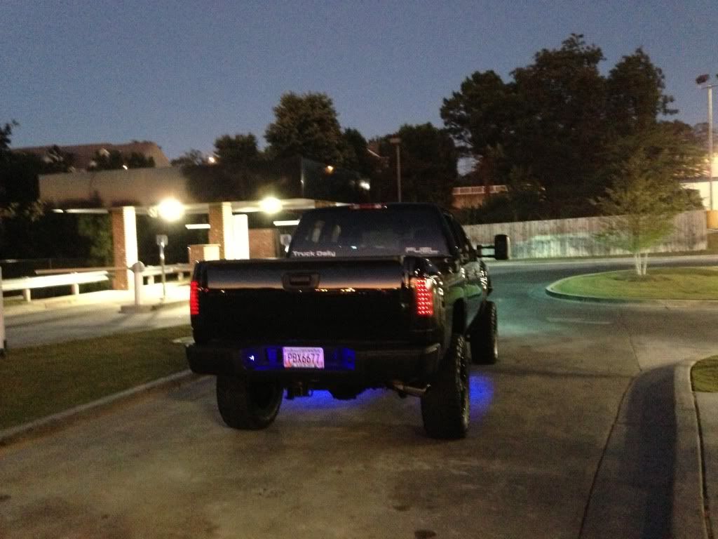 SilveradoSierra.com • Tow mirrors installed and Blue ...