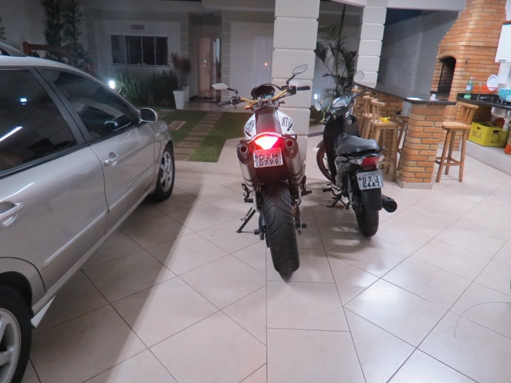 Lanterna da R1 2004/2006 na XT660X