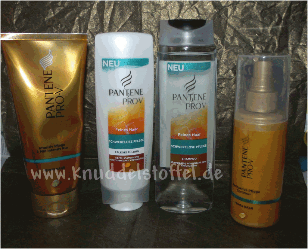 Pantene Pro V Shampoo feines Haar Testen