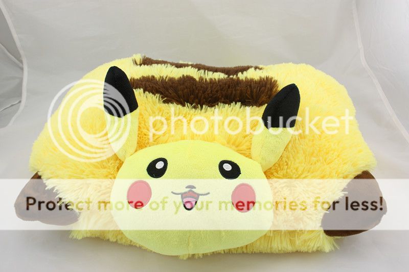 17'' Pokemon Pikachu/Pichu Transforming Pet Car Sofa Pillow Cushion ...